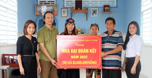 Xuân về bên những căn nhà Đại đoàn kết