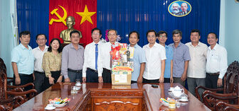 Lãnh đạo tỉnh An Giang thăm, chúc Tết Hiệp hội doanh nghiệp tỉnh và các doanh nghiệp tiêu biểu
