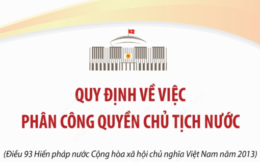 Quy định về việc phân công quyền Chủ tịch nước