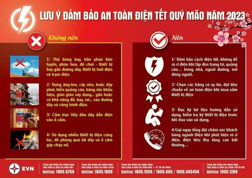 Công ty Điện lực An Giang khuyến cáo sử dụng điện an toàn trong dịp Tết