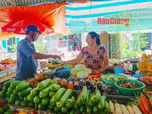 Hậu Giang: Hàng hóa dồi dào sau tết