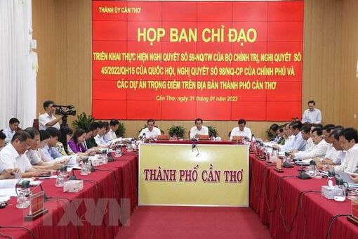 Cần Thơ: Hoàn tất công việc phục vụ khởi công các dự án trọng điểm