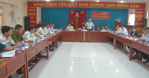 Thị trấn Tri Tôn phấn đấu đạt thu nhập 67 triệu đồng/người năm 2023