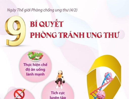 9 bí quyết "vàng" để phòng tránh căn bệnh ung thư