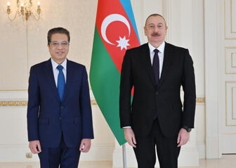 Đại sứ Đặng Minh Khôi trình Quốc thư lên Tổng thống Azerbaijan