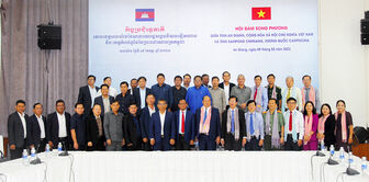 Đoàn công tác tỉnh Kampong Chhnang thăm tỉnh An Giang