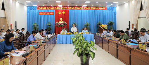 An Giang khẩn trương chuẩn bị các bước triển khai dự án cao tốc