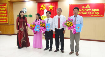 UBND huyện Tri Tôn điều động, bổ nhiệm 3 cán bộ