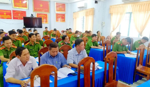 Tập huấn nghiệp vụ quản lý nhà nước về phòng cháy chữa cháy và cứu nạn cứu hộ