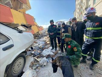 Động đất ở Thổ Nhĩ Kỳ và Syria: Lực lượng của QĐND Việt Nam tìm được 3 vị trí nạn nhân
