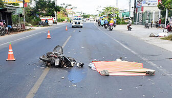 An Giang: 4 người chết và bị thương do tai nạn giao thông