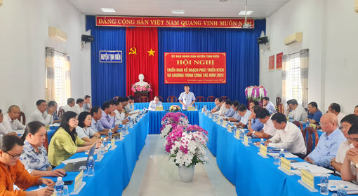 Tịnh Biên nỗ lực hoàn thiện tiêu chí đô thị loại IV