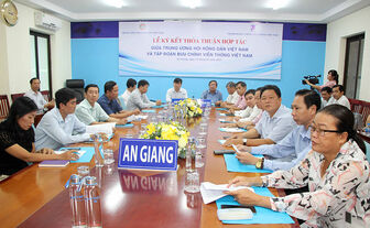 Hội Nông dân Việt Nam và Tập đoàn Bưu chính Viễn thông  ký kết thỏa thuận hợp tác số