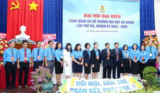 Đại hội đại biểu Công đoàn cơ sở Trường Đại học An Giang