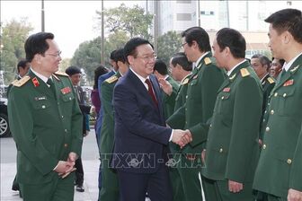 Chủ tịch Quốc hội thăm Bệnh viện Trung ương Quân đội 108
