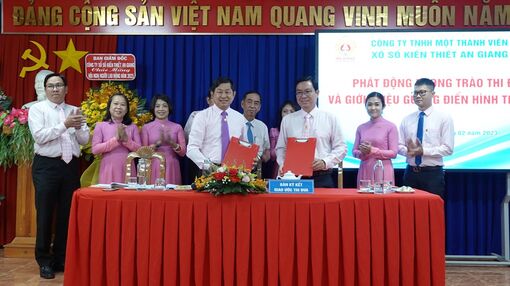 Hội nghị người lao động Công ty TNHH MTV Xổ số Kiến thiết An Giang
