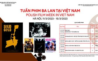 Chiếu 5 bộ phim đặc sắc của điện ảnh Ba Lan tại Việt Nam