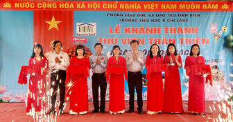 Khánh thành “Thư viện thân thiện” Trường Tiểu học “B” Chi Lăng