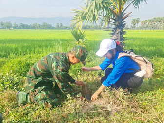 Ra quân Tháng Thanh niên năm 2023 tại huyện Tịnh Biên