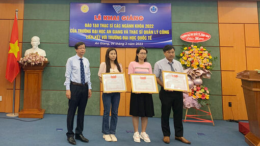 Trường Đại học An Giang khai giảng các lớp cao học