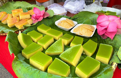 Tổ chức Ngày hội trưng bày và bán “Bánh dân gian” tại Thạnh Mỹ Tây