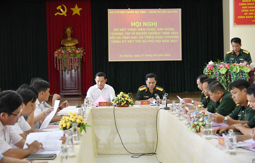 Nhiều công trình, phần việc xây dựng xã Vĩnh Hậu