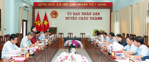 Họp Tổ Đại biểu HĐND tỉnh An Giang đơn vị huyện Châu Thành