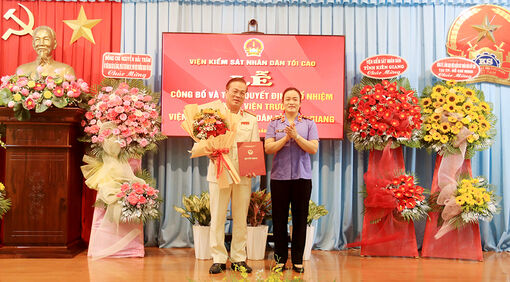 Phó Viện trưởng Viện Kiểm sát nhân dân tỉnh Kiên Giang Huỳnh Đông Bắc giữ chức vụ Viện trưởng Viện Kiểm sát nhân dân tỉnh An Giang