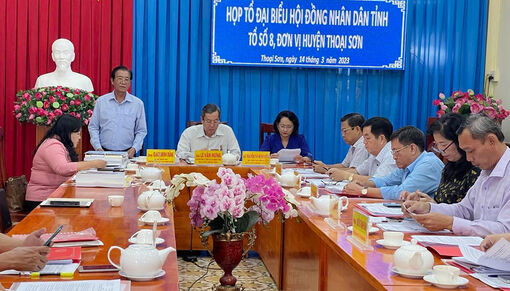Thoại Sơn họp Tổ Đại biểu HĐND tỉnh An Giang