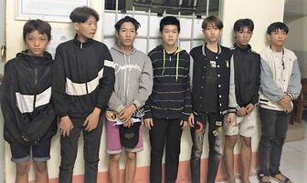 Công an TP. Châu Đốc kịp thời ngăn chặn 7 thanh, thiếu niên mang theo hung khí nguy hiểm chuẩn bị đánh nhau