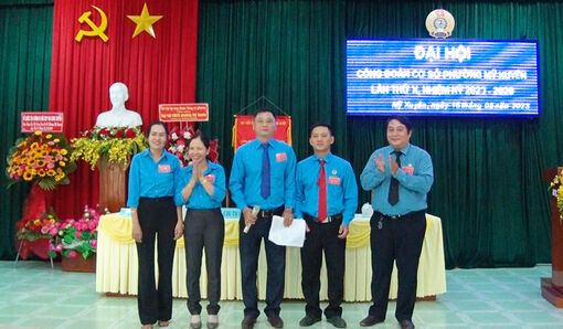 Đại hội Công đoàn cơ sở phường Mỹ Xuyên lần thứ X (nhiệm kỳ 2023 – 2028)