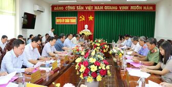 Huyện ủy Châu Thành sơ kết công tác nội chính quý I-2023