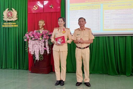 Hội thi Bí thư Chi bộ giỏi Cụm thi số 2 - Công an An Giang