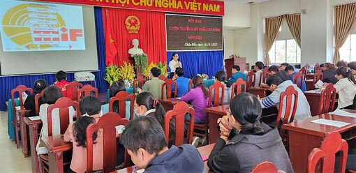 Tuyên truyền về xuất khẩu lao động cho người lao động ở TP. Châu Đốc