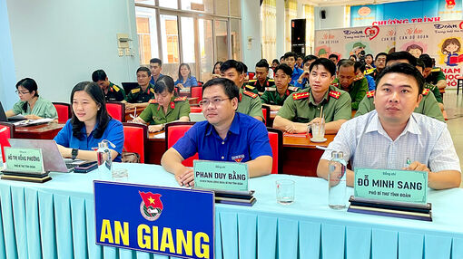 Đoàn viên, thanh niên An Giang tham dự Diễn đàn “Tiếng nói tuổi trẻ - Hành động của Đoàn”