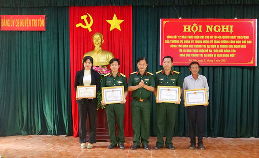 Tri Tôn đổi mới công tác giáo dục chính trị