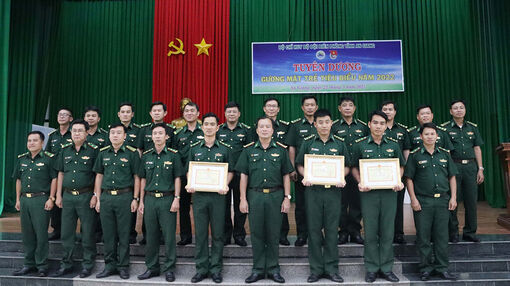 Tuyên dương “Gương mặt trẻ tiêu biểu” trong Bộ đội Biên phòng tỉnh An Giang