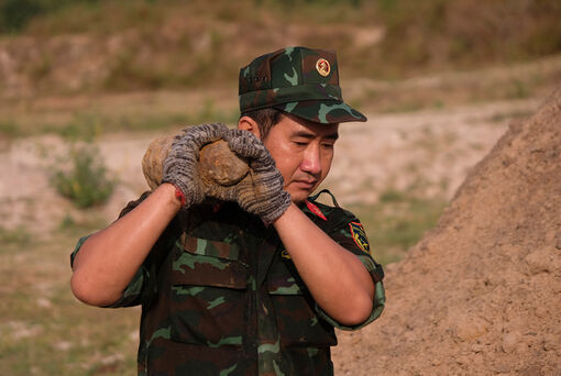 An Giang: Gần 2 tấn đạn dược được xử lý hủy nổ