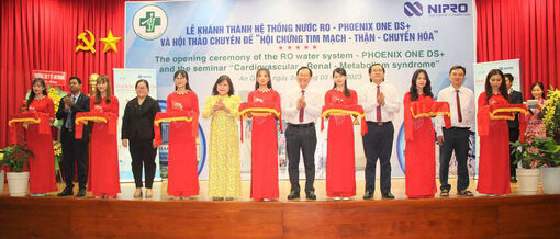 Bệnh viện Đa khoa Trung tâm An Giang khánh thành hệ thống nước RO- Phoenix one  DS+