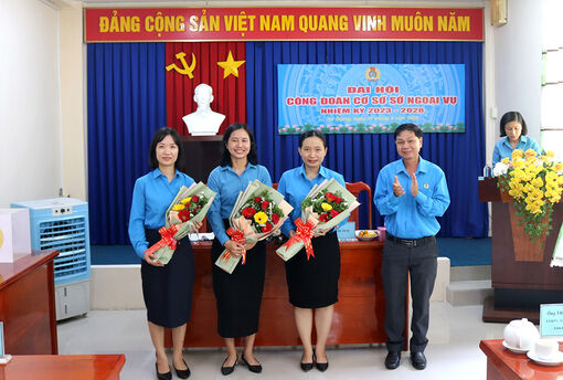 Đại hội Công đoàn cơ sở  Sở Ngoại vụ An Giang nhiệm kỳ 2023-2028