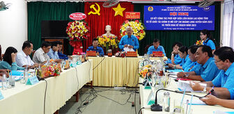 CEP chi nhánh Long Xuyên tích cực đồng hành với Công đoàn tỉnh An Giang chăm lo cho đoàn viên, người lao động