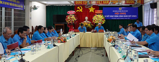 An Giang sơ kết hoạt động công đoàn quý I/2023