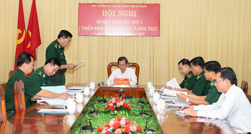 Đảng bộ Bộ đội Biên phòng tỉnh An Giang nỗ lực thực hiện thắng lợi nhiệm vụ chính trị được giao