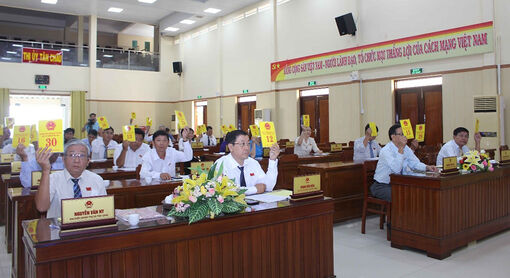 HĐND TX. Tân Châu khóa VII (nhiệm kỳ 2021 – 2026) tổ chức kỳ họp lần thứ 8 (chuyên đề)