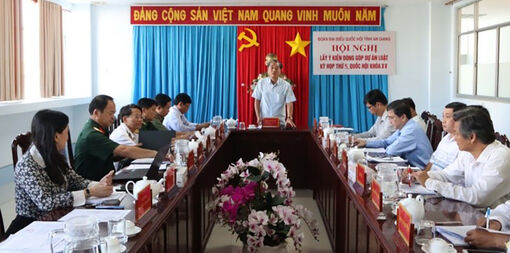Hội thảo lấy ý kiến dự án Luật Phòng thủ dân sự