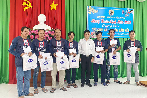 Tổ chức CEP đồng hành với công đoàn chăm lo cho đoàn viên, người lao động
