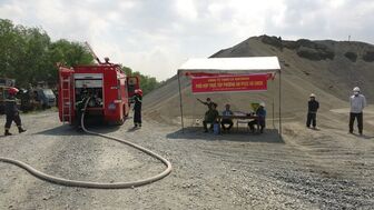 Công ty TNHH Liên doanh Antraco thực tập phương án chữa cháy
