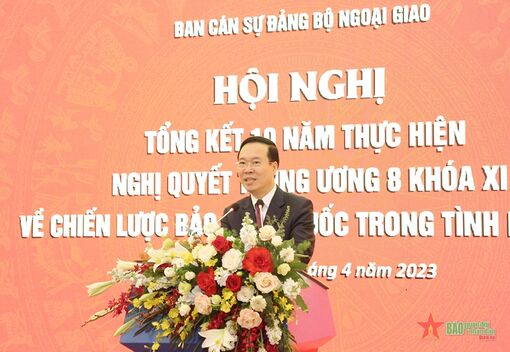 Chủ tịch nước Võ Văn Thưởng: Nâng cao “sức mạnh mềm” góp phần bảo vệ Tổ quốc từ sớm, từ xa