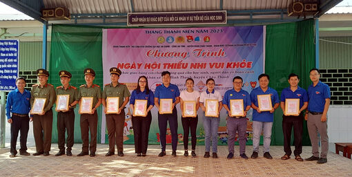 Kết quả hoạt động tháng thanh niên năm 2023 của Đoàn cơ sở Công ty Điện lực An Giang