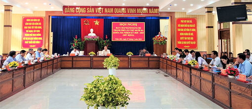 Cả hệ thống chính trị TP. Châu Đốc nỗ lực thực hiện tốt nhiệm vụ chính trị năm 2023